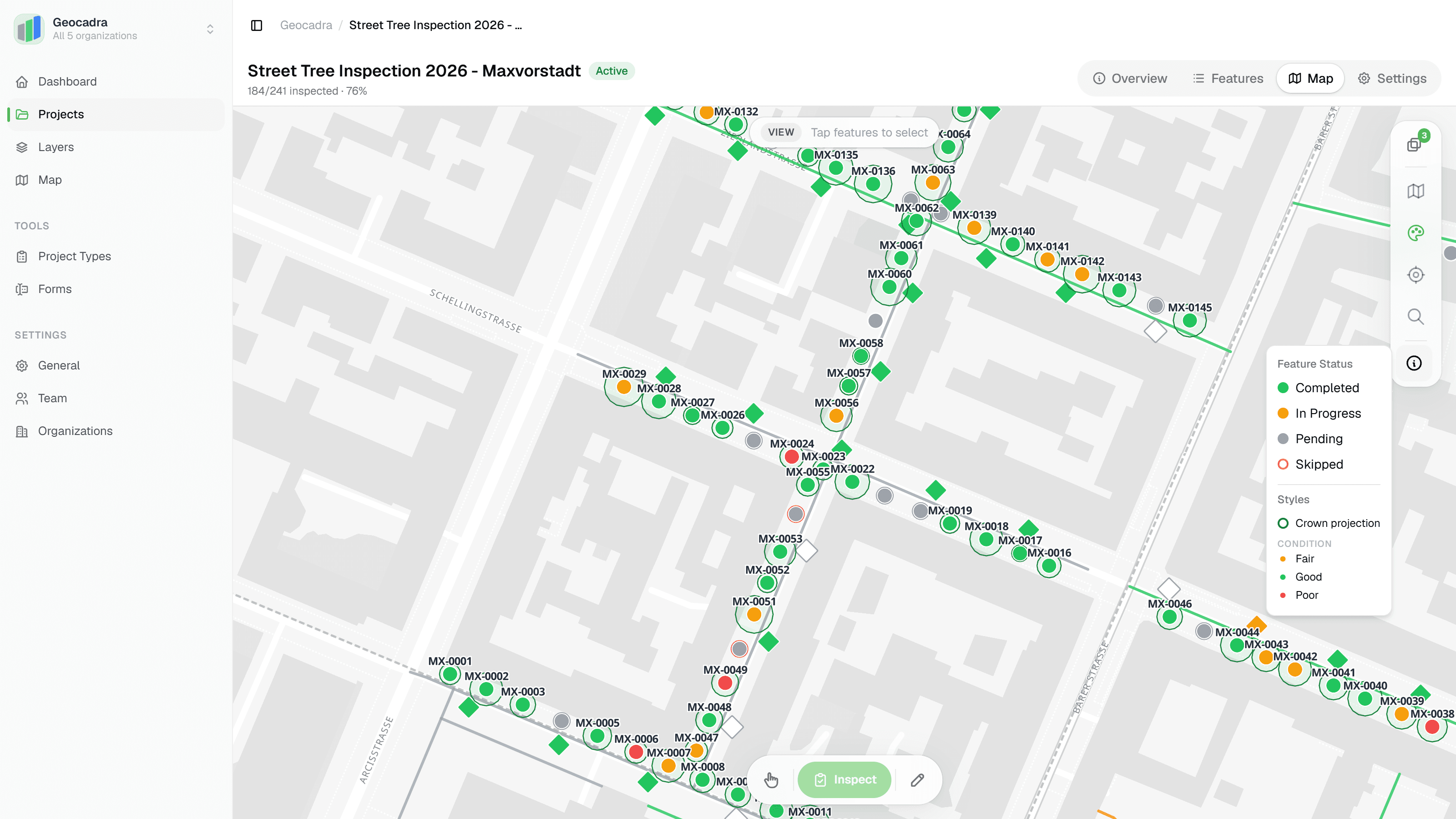 See everything on the map