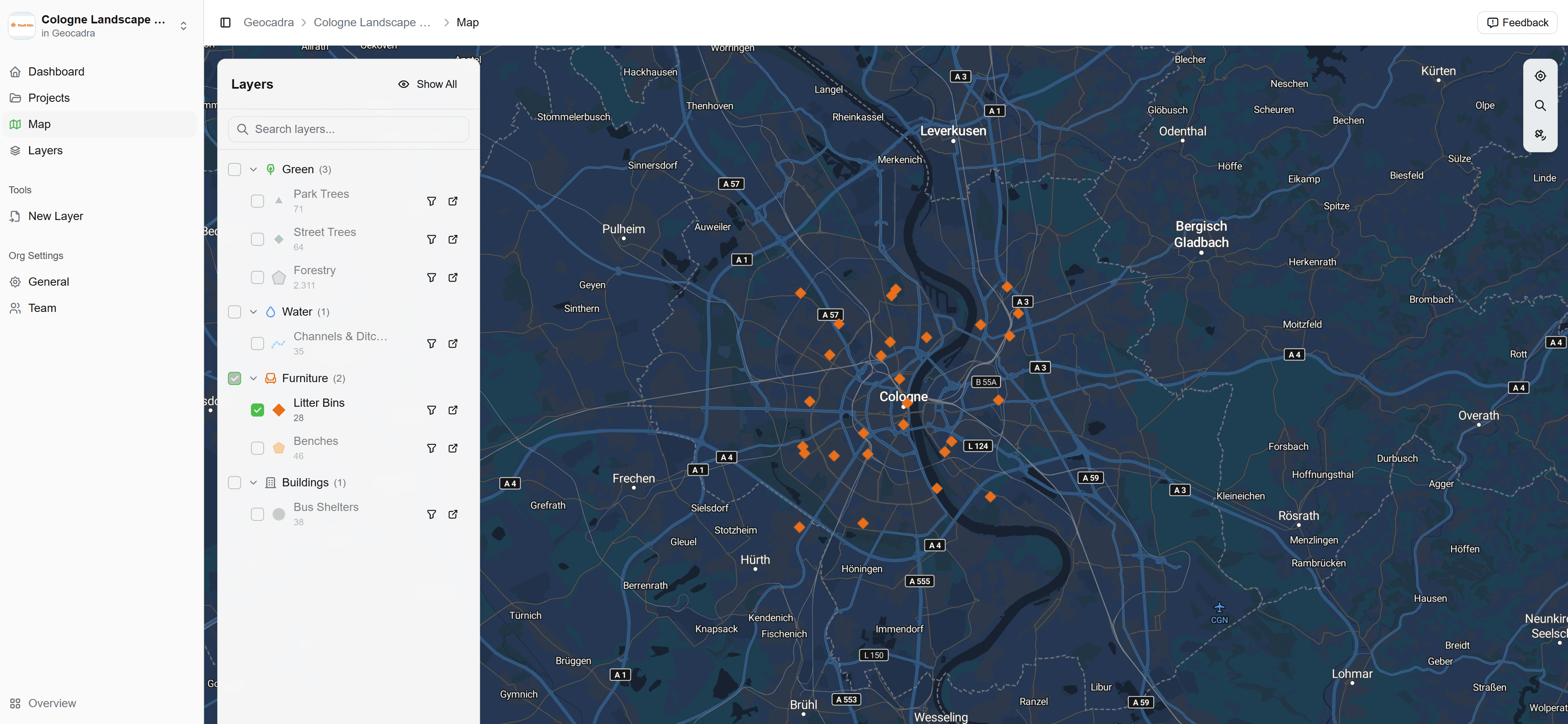 Know where every job stands